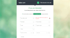 Desktop Screenshot of ledax.com